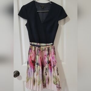 Ted Baker Pleated Dress